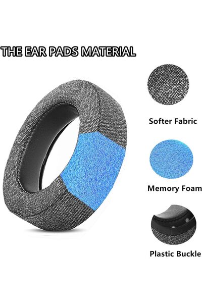 Other Upgraded Fabric & Memory Foam Replacement Earpads for Corsair HS70/HS60/HS50 Pro