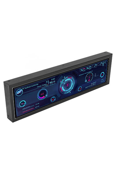 NOTHING حافظة شاشة مستطيلة مستقيمة مقاس 8.8 بوصة من Attack AK06 حافظة شاشة بيضاء مقاس 8.8 بوصة باللون الأسود