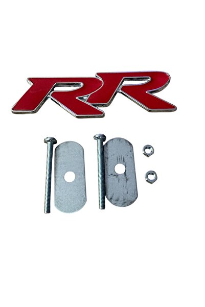 İKTUNING HONDA RR LOGOLU METAL VİDALI ÖN PANJUR LOGO