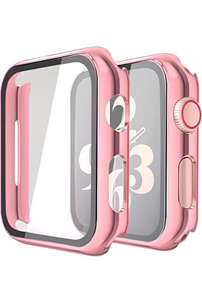 Other جراب Misxi PC الواقي المصنوع من الزجاج المقوى لساعة Apple Watch مقاس 40...