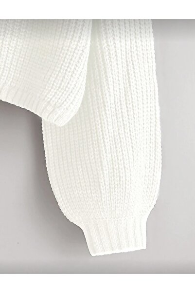 AYZEY Oversize Crop Knitwear Sweater