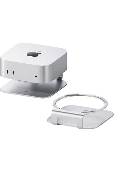 Hagibis Aluminum Mac mini M4 Storage Stand — Cooling Mount for Mac mini M4/M4...