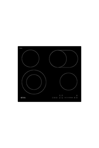 General Supreme Built-In Electric 4 Hobs 59 cm, Ceramic, Touch Control, Black