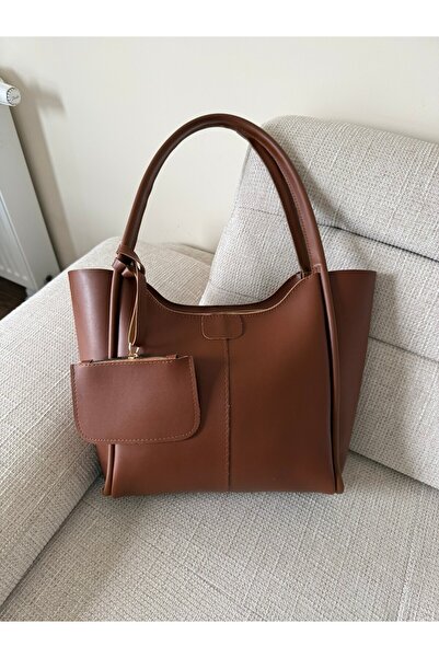 RoseandRoses Large Size Women's Shoulder Bag with Remy Wallet