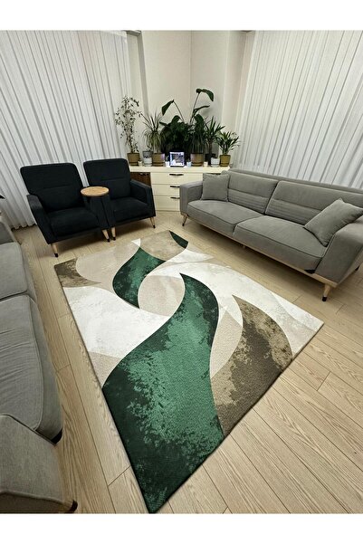 STILHOME غطاء سجاد مرن من الصوف الصغير - قابل للغسل - قماش سميك - 4 م2 = 160 × 230 سم، 6 م2 = 200 × 300 سم