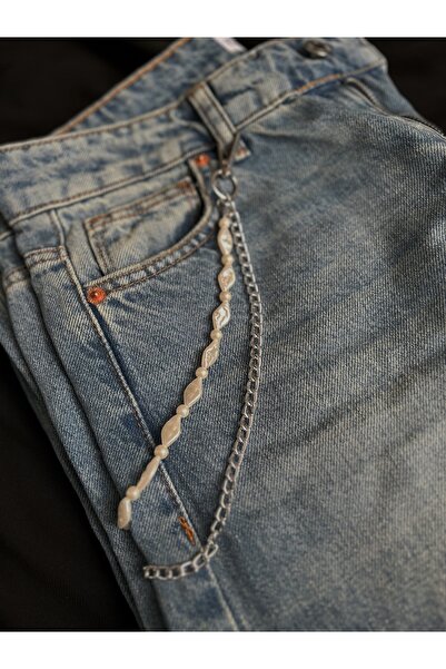 Handmade Zincirli pantolon charmı çanta charmı ve aksesuarı