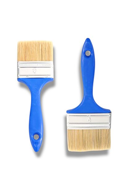 OSKAR FIRÇA 6lı set fırça kestirme fırça 1 -1,5-2-2,5-3-4 numaralı kestirme fırçaları duvar, ahşap ,metal vb.