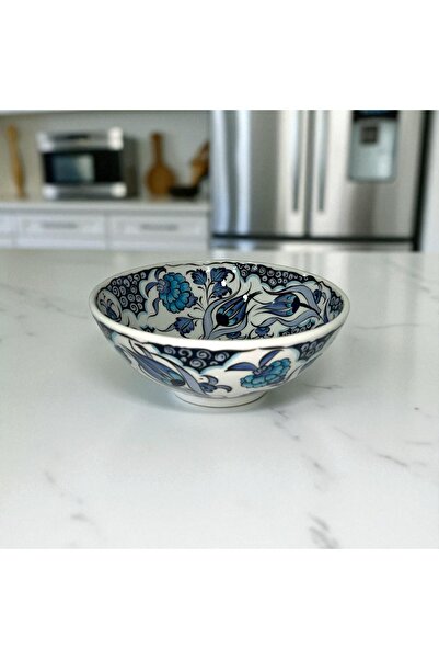 NidaSanatEvi وعاء سيراميك مصنوع يدويًا - 20 سم