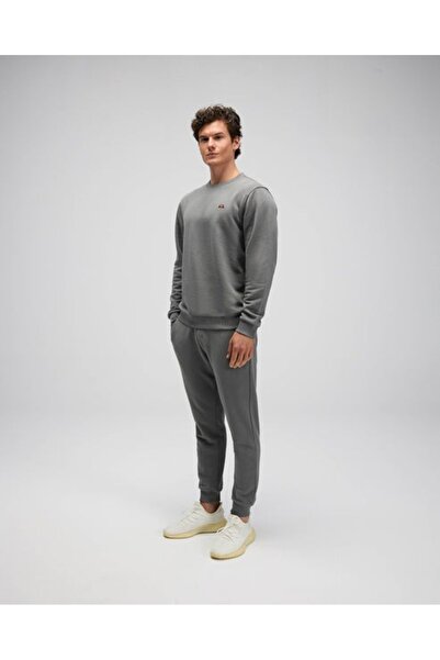 Ellesse Cotton Regular Fit Regular Waist Ribbed Leg Sweatpants Men's Sweatpants Em583