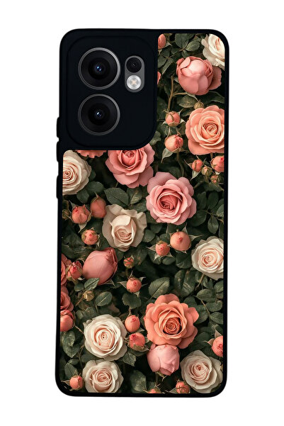 OPPO Reno 13F Mat Uyumlu Siyah Kılıf – Yumuşak Silikon, Koruyucu, Şok Emici K...