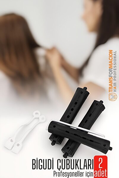Transformacion Saç Bigudisi – 2 li Saç Bukle Şekillendirme Seti - Lastikli - ...