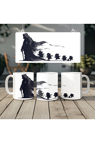 Beramussa كوب أيل هايتل (Aile Hayaleti) - كوب بتصميم مخيف وجميل بطابع الهالوين