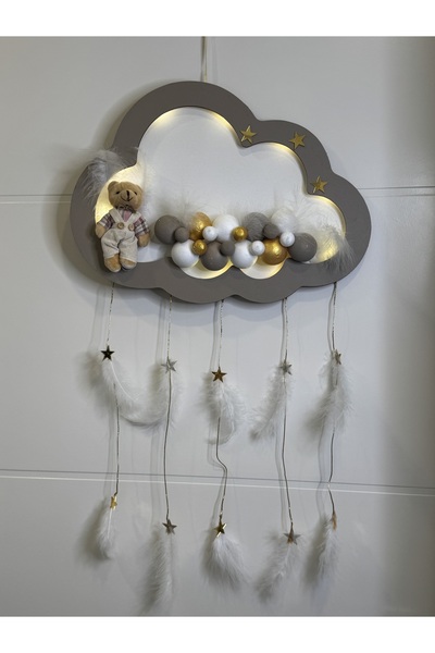 dmtbutik BEBEK HASTANE ve ODA KAPI SÜSÜ İSİMLİ LED IŞIKLI