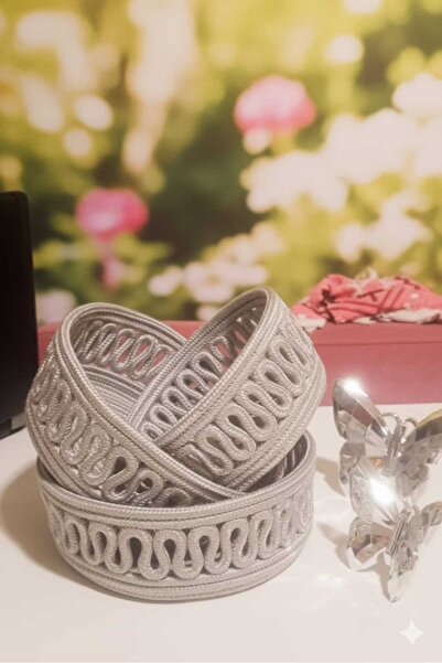 AZR HOME DESİGN سلة تنظيم ثلاثية من حبال الجوت الطبيعية للديكور 22×8 20×8 17×8