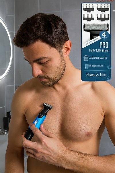 ViATOM TR-650 Body Groom Sakal Vücut Kıl Tüy Tıraş Makinesi