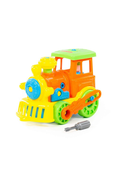 TOYFEST Disassemble and assemble 48 piece locomotive