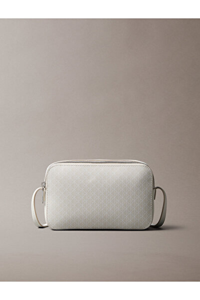 Calvin Klein All-Over Monogram Logo Camera Bag