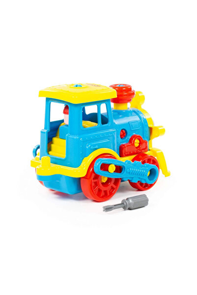 TOYFEST Disassemble and assemble 48 piece locomotive