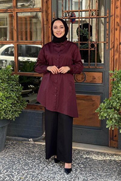 AlMarwah Gömlek 101996 Bordo