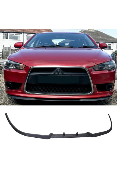 Sheyzen Mitsubishi Lancer Evo Ön Lip Cupra R Lip Mat Siyah Ön Tampon Lip