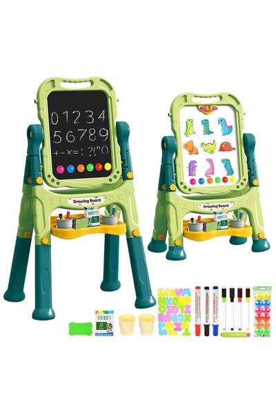 TOYFEST Standing Plastic Writing Board 47 Pieces