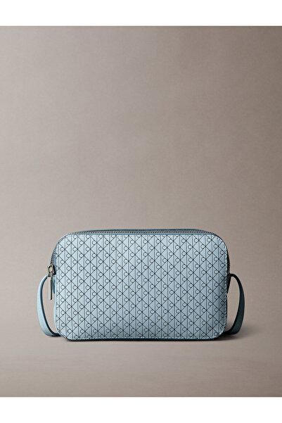 Calvin Klein All-Over Monogram Logo Camera Bag