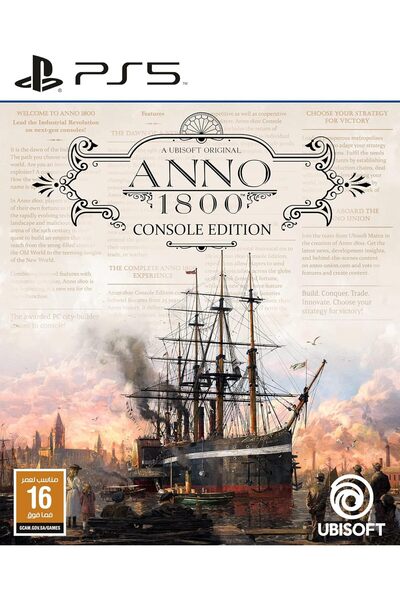 Generic لعبة PS5 ANNO 1800 (النسخة السعودية)