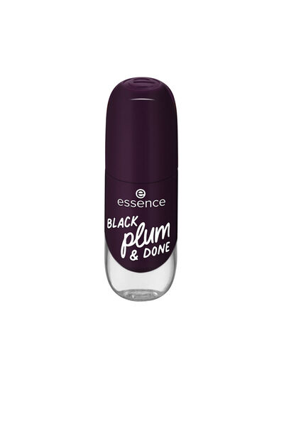 Essence Gel Nail Color Nagellack #84-black Plum &amp Done 8 ml