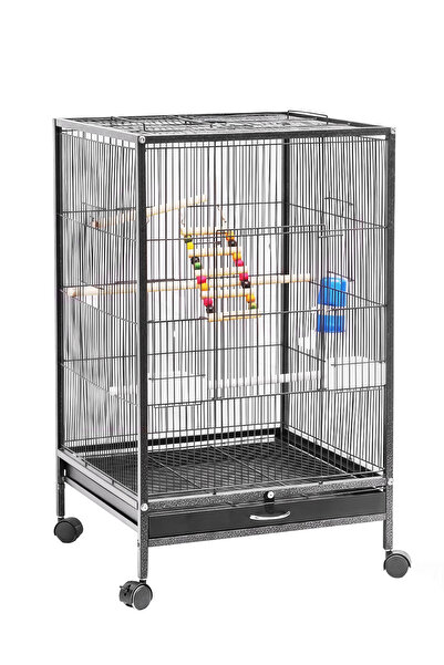 KidLe قفص معدني للحيوانات الأليفة، قفص طيور متعدد الوظائف، بيت طيور فاخر، قفص...