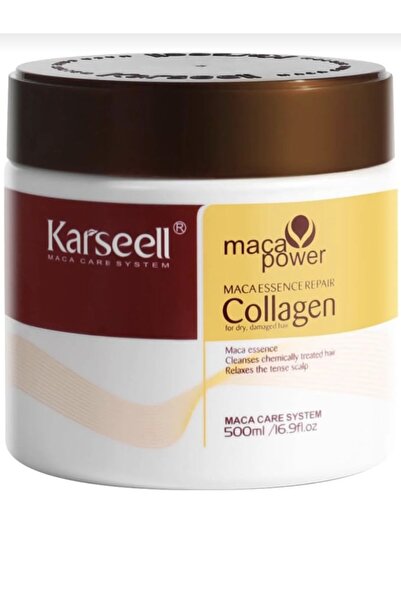 KARSEEL قناع علاج الشعر بالكولاجين للشعر التالف والجاف - 500 مل