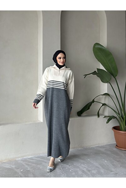 NEW DAĞ Detailed Knitwear Dress