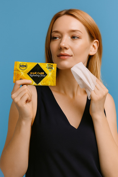 Refreshing Wet Towel ليمون (عبوة من 25 قطعة)