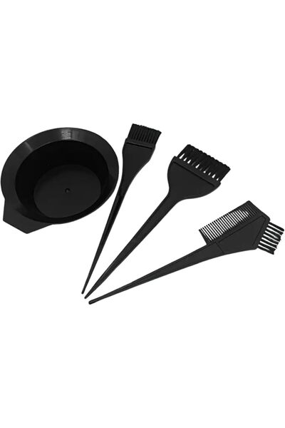 Twinkle Mart مجموعة مكونة من 4 قطع من فرشاة صبغ الشعر ووعاء الخلط