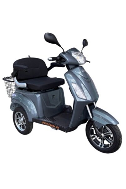 Volta VM 4 Electric Tricycle, 1000 W, 50 km range, RAR approved, gray