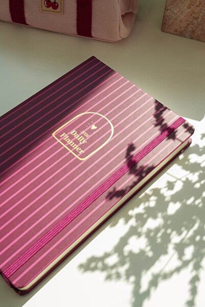 Matt Notebook 2026 Yılı Günlük Ajanda 16x24 cm - 12 Aylık
