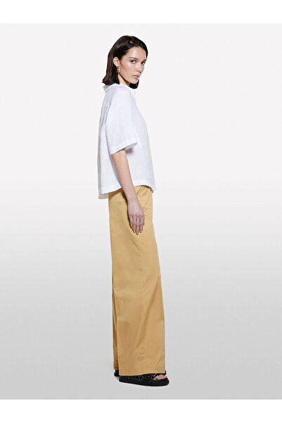 Sisley Cămașă cu mânecă scurtă pentru femei, 100% in, 325P5BMLLQ08U-SIS101