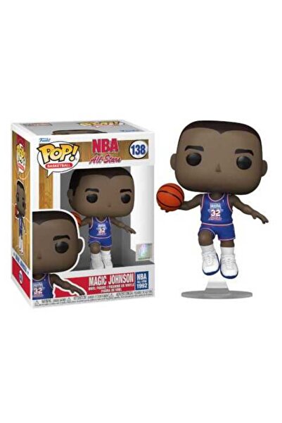 Funko Pop Figure Nba Legends Magic Johnson 1991 Blue Nba All Star Uniform