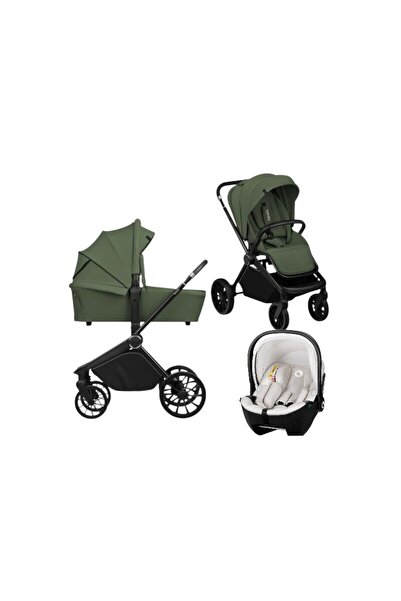 Lionelo Carucior 3 in 1, Lionelo, Mika Plus, Cu scoica auto Moxie Bej, Revers...