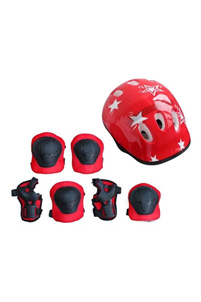 fulina 7-Piece Skateboard Outdoor Play Activity Safety Sports Gear Set For Children 22cm