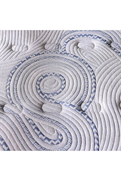 Danube Home Gliter Visco Memory Foam & Latex Box Top Pocket Spring Mattress 200x180x30cm|King Bed Mattress|Plush