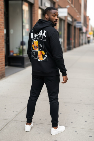 dehaine Men's tracksuit, sweatshirt + pants, REAL 13360