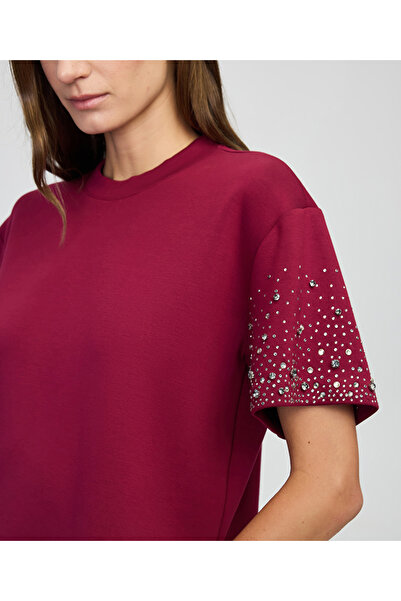 İpekyol Trok and Hotfix Printed Sweatshirt