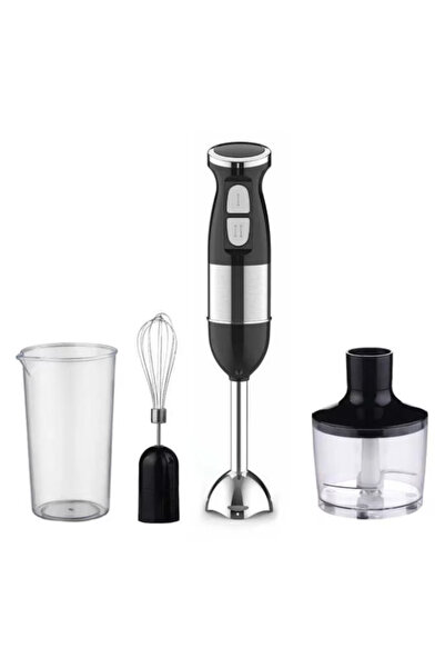 DRSELL 4-in-1 Hand Blender 500W with Chopper and 600ml Cup