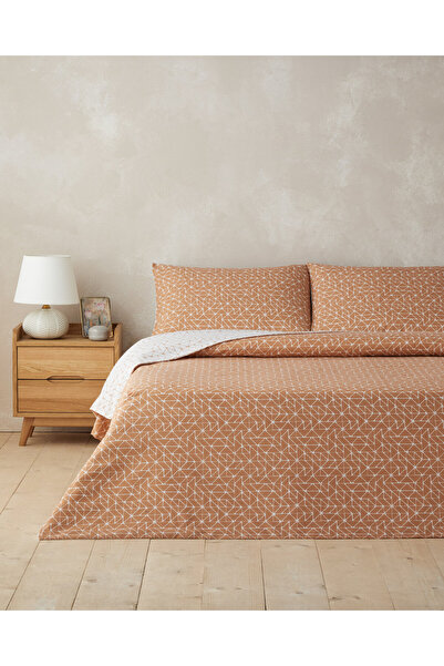 English Home Trio Shape Kolay Ütülenir Çift Kişilik Nevresim Takımı 200x220 c...
