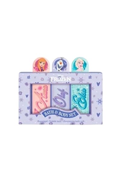 SENCE Children's bath set, Disney Frozen, shower gel 70 ml, foaming agent 70 ml, bath salt 70 grams