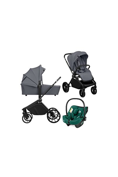 Lionelo Carucior 3 in 1, Lionelo, Mika Plus, Cu scoica auto Verde testata ADA...