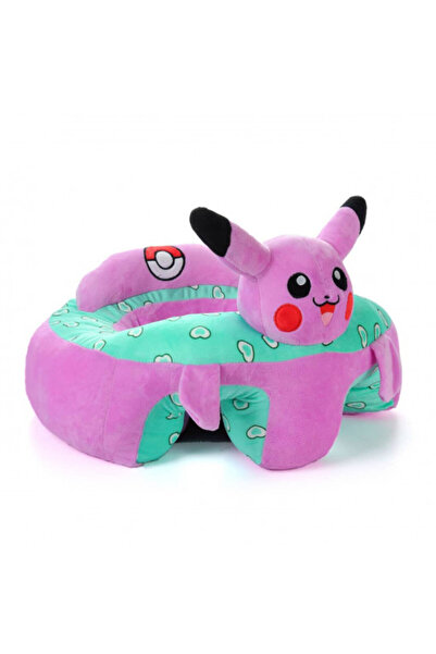 OEM Fotoliu pluș pentru bebeluși cu decupaj pentru picioare, Pikachu, 50 cm, ...