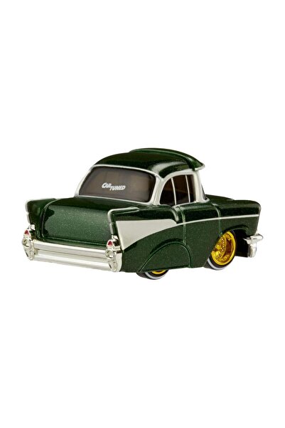ADORE OYUNCAK Cartuned S3 1957 Chevy Bel Air - Green Lowrider Car Ict526728
