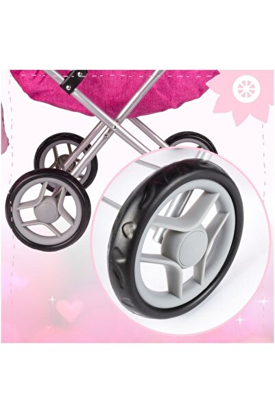 OEM Doll Stroller Unicorn, 58 x 35.5 x 57 cm