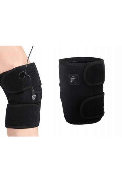 verk group Heated Knee Brace, 3 Heating Levels, 52x21 cm, USB Powered